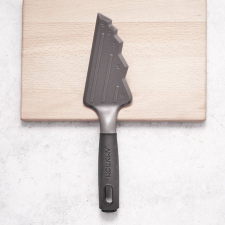 Spatulă zimțată Savant, mâner anti-alunecare, gri/negru AMBITION 96819