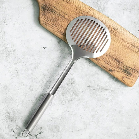Spumieră ovală Ivy din inox, recomandată pentru servire, colecția Ivy Ambition 96770