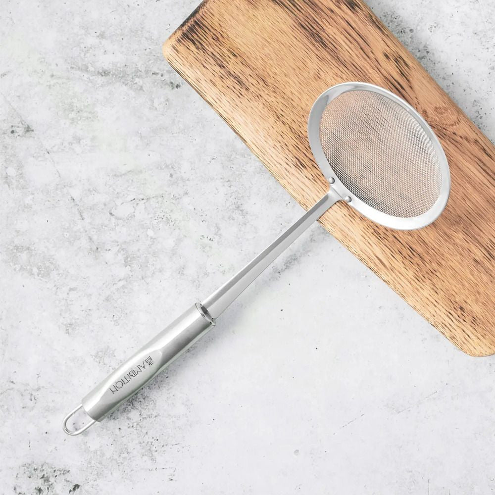 Spumieră tip strecurătoare Ivy inox, ideală pentru bucătărie Ambition 96798