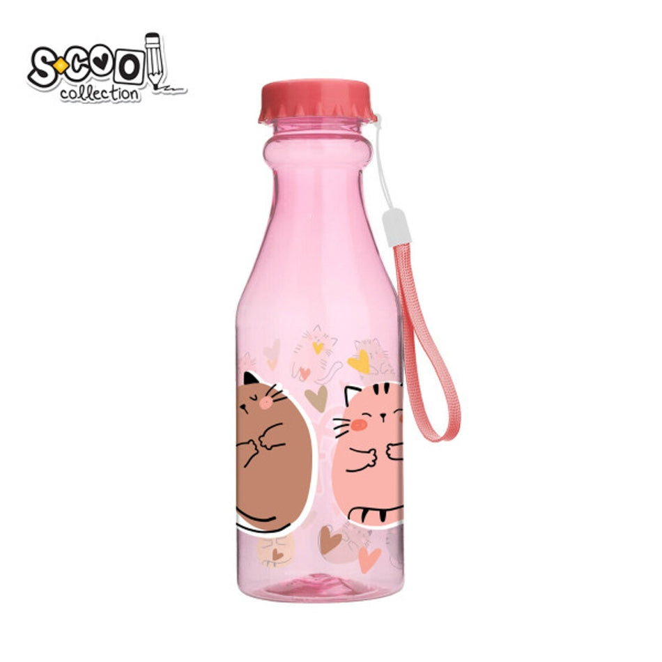 Sticla Apa 500 Ml, Plastic, Purrfect, 6.5x20cm - S-cool Sc2627