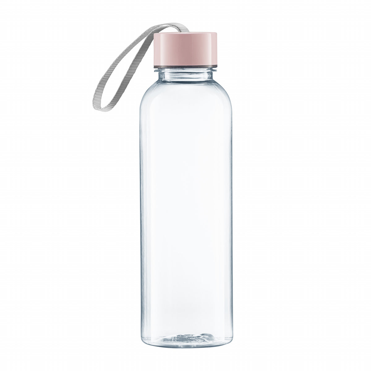 Sticlă pentru apă 550 ml, culori pastelate, Alice, plastic ecologic, cap colorat AMBITION 80643