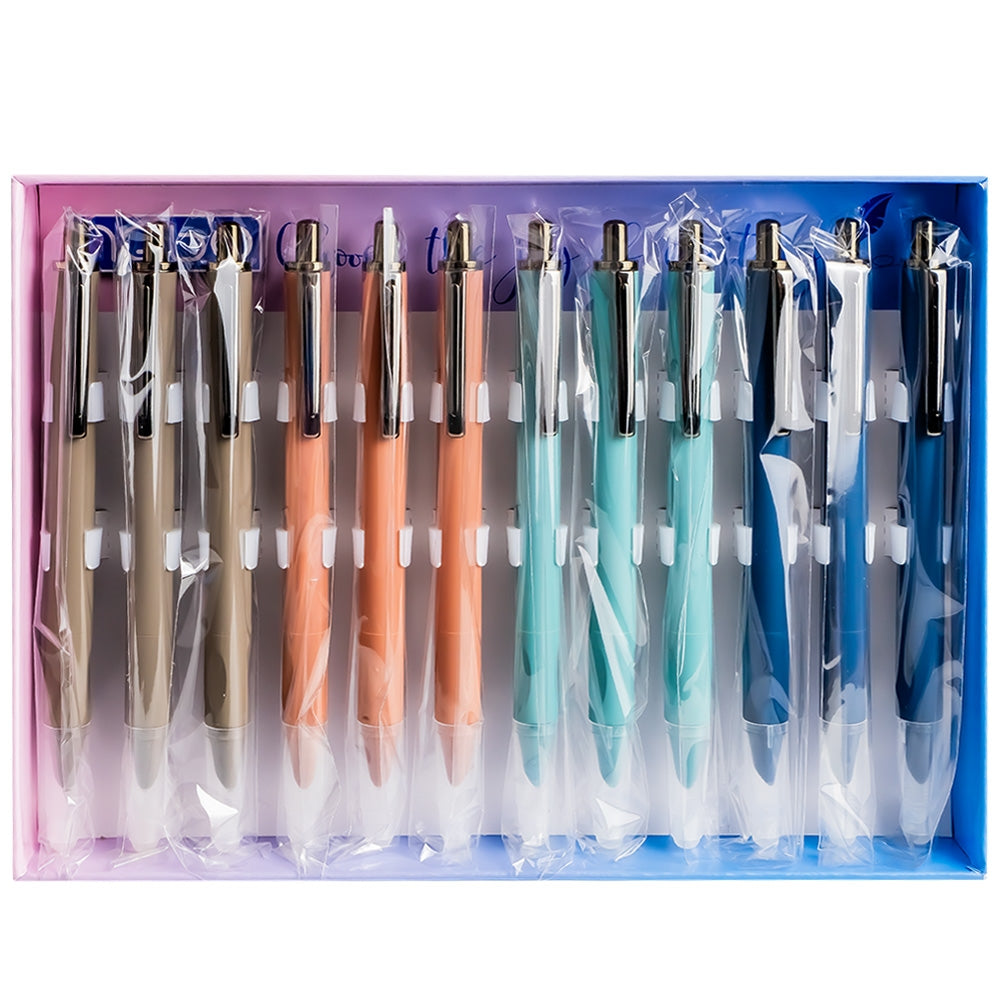 Stilou din plastic, cu mecanism, cerneala termosensibila - NEBO
