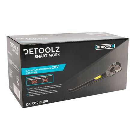 Suflantă electrică pentru frunze, 2000W, 20V, 210Km/h DZ-FX1010-G01