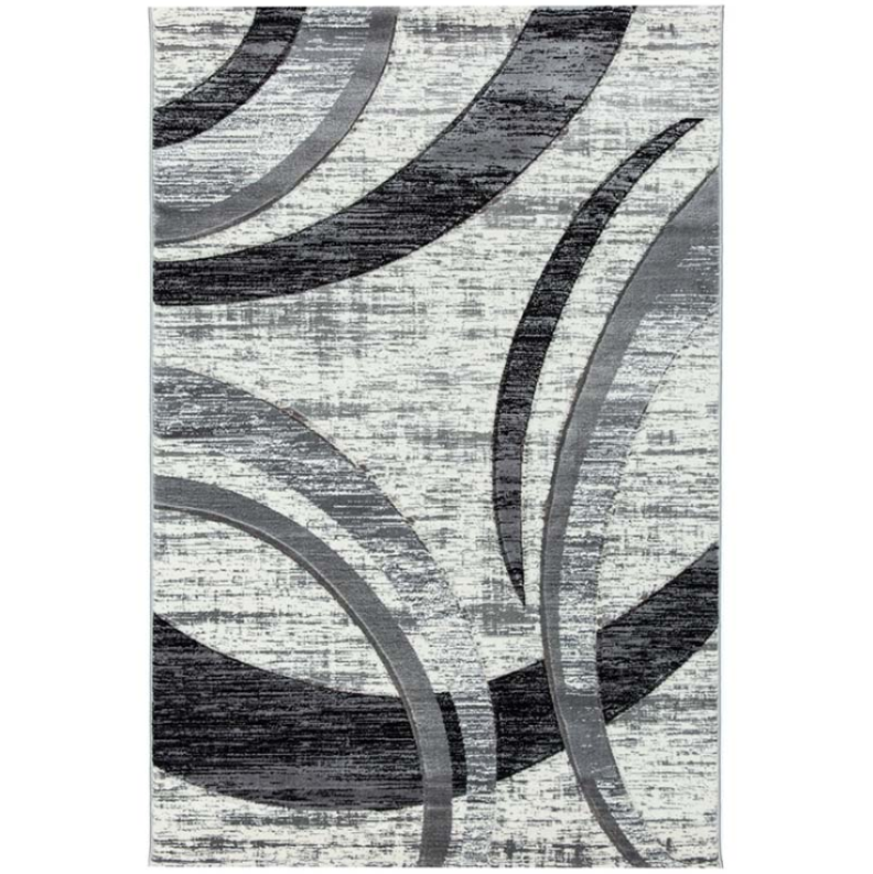 Covor Sultan Negru- Gri, 80x150cm