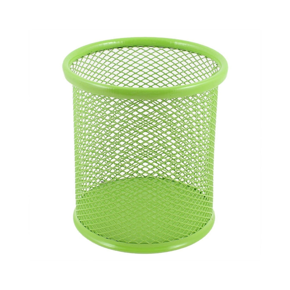 Suport birou MESH rotund color, din plasă metalică, OFFISHOP OF197