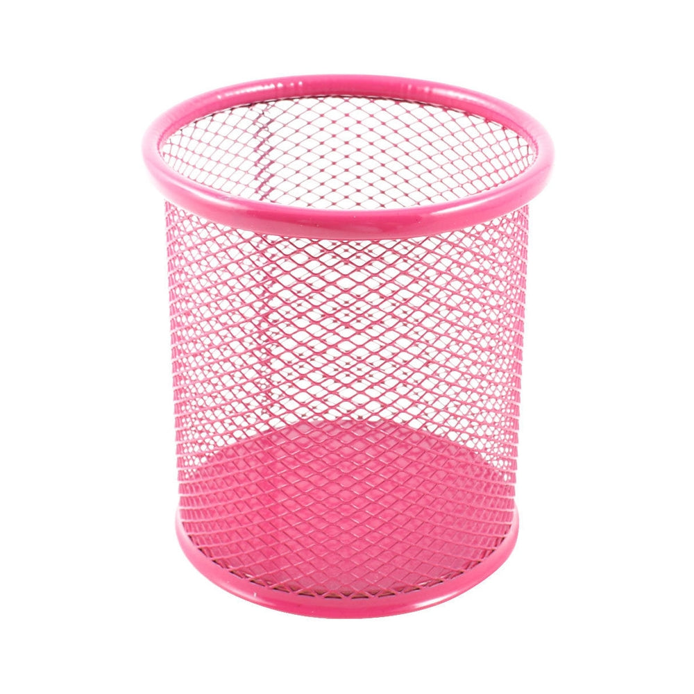 Suport birou MESH rotund color, din plasă metalică, OFFISHOP OF197