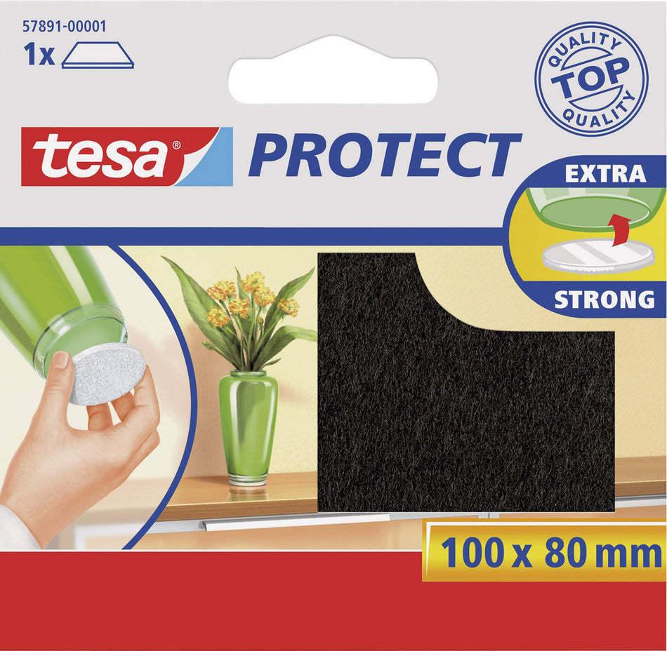 Protect Antizgaraieturi 1 Buc 100mmx80mm Maro