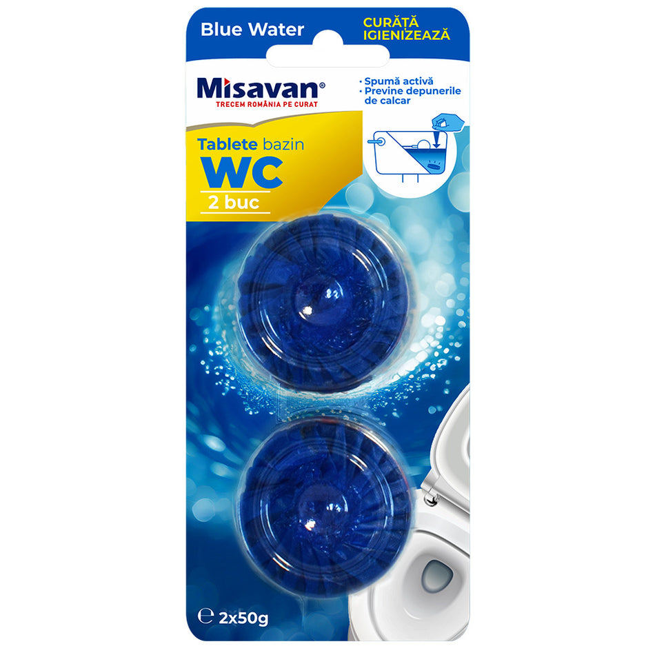 Tablete Bazin Wc Misavan Green Water