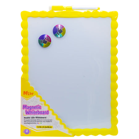 Tabliță magnetică, 2 fețe cu organizator, 21,5×28 cm JL-115