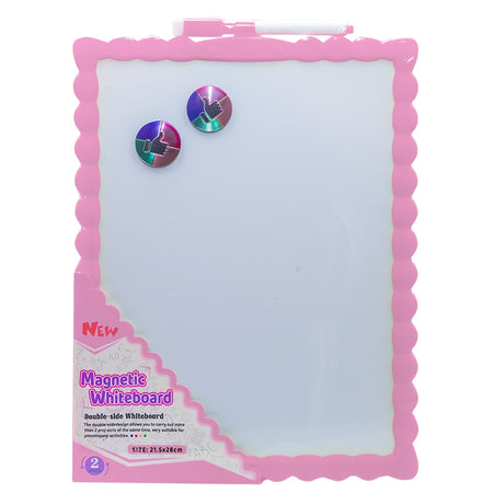 Tabliță magnetică, 2 fețe cu organizator, 21,5×28 cm JL-115