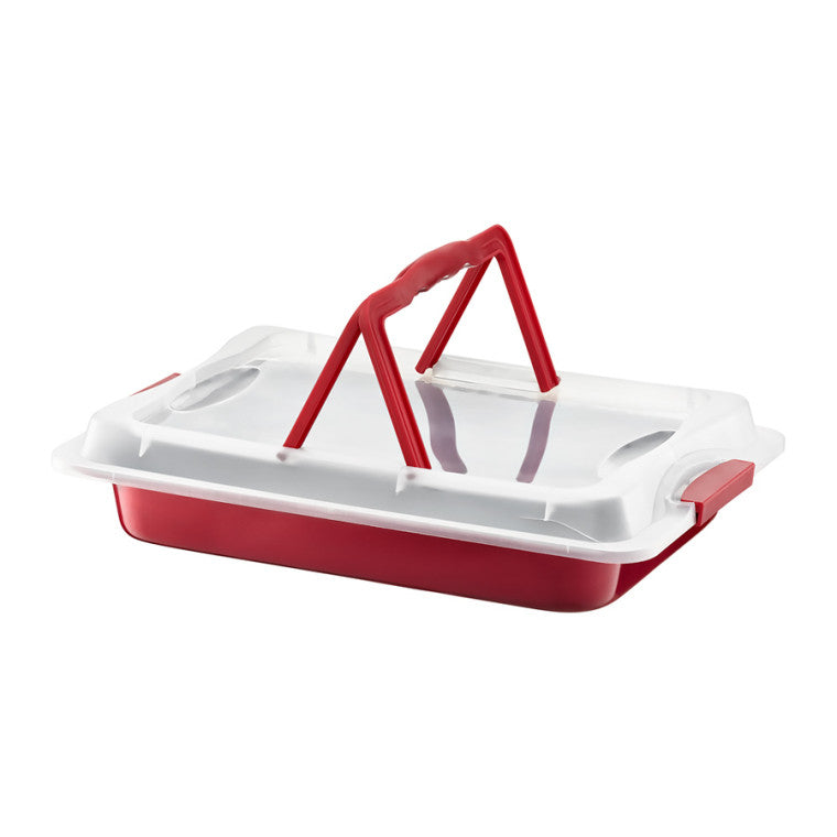 Tavă copt Cherry dreptunghiulară cu înveliș non-stick Ambition