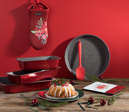Tavă copt Cherry dreptunghiulară cu înveliș non-stick Ambition