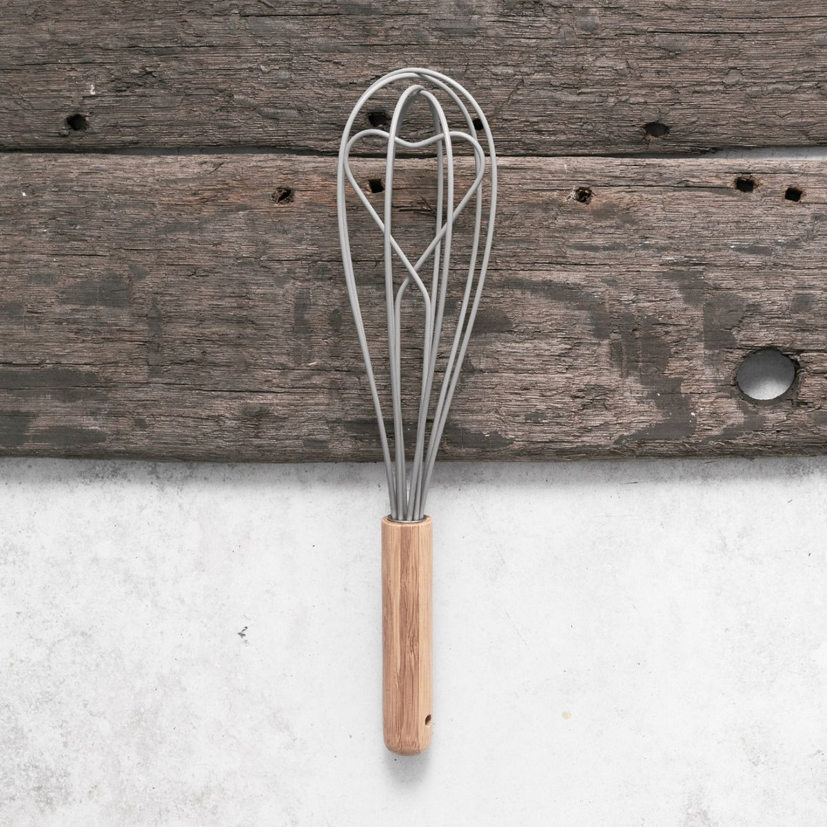 Tel silicon cu mâner bambus, stil nordic, design minimalist AMBITION 96765