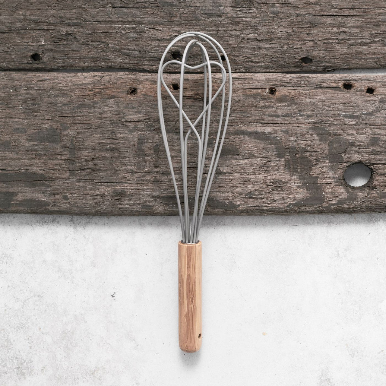 Tel silicon cu mâner bambus, stil nordic, design minimalist AMBITION 96765