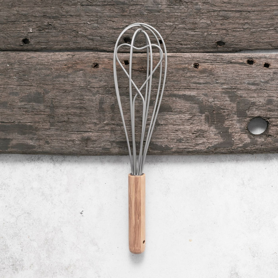 Tel silicon cu mâner bambus, stil nordic, design minimalist AMBITION 96765