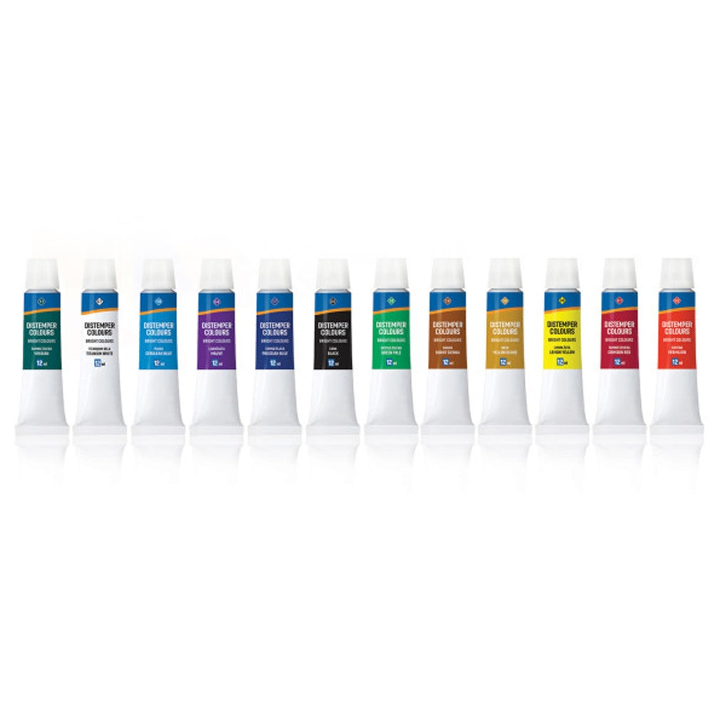 Tempera 12 Ml 12 Cul/set Sc001