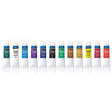 Tempera 12 Ml 12 Cul/set Sc001
