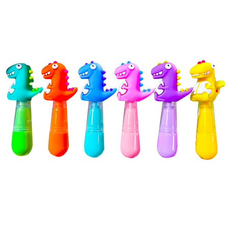 Text marker, 6 culori/set, dinozaur MD-345
