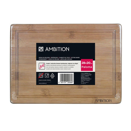 Tocător bambus Paloma Ambition – diverse dimensiuni și forme 28 × 20 cm Dreptunghiular