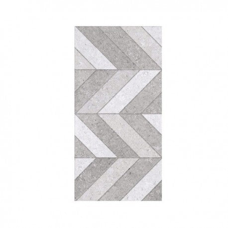 Decor Palazzo Zig Zag Grey 30x60cm 1.62mp/cut