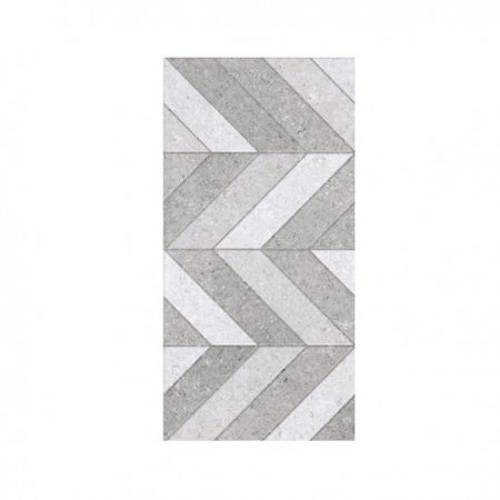 Decor Palazzo Zig Zag Grey 30x60cm 1.62mp/cut