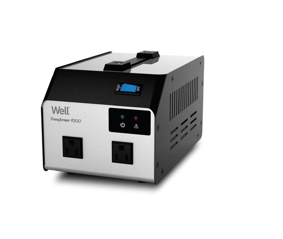 Convertor Tensiune 220v -> 110v 1000va 2 Iesiri Well