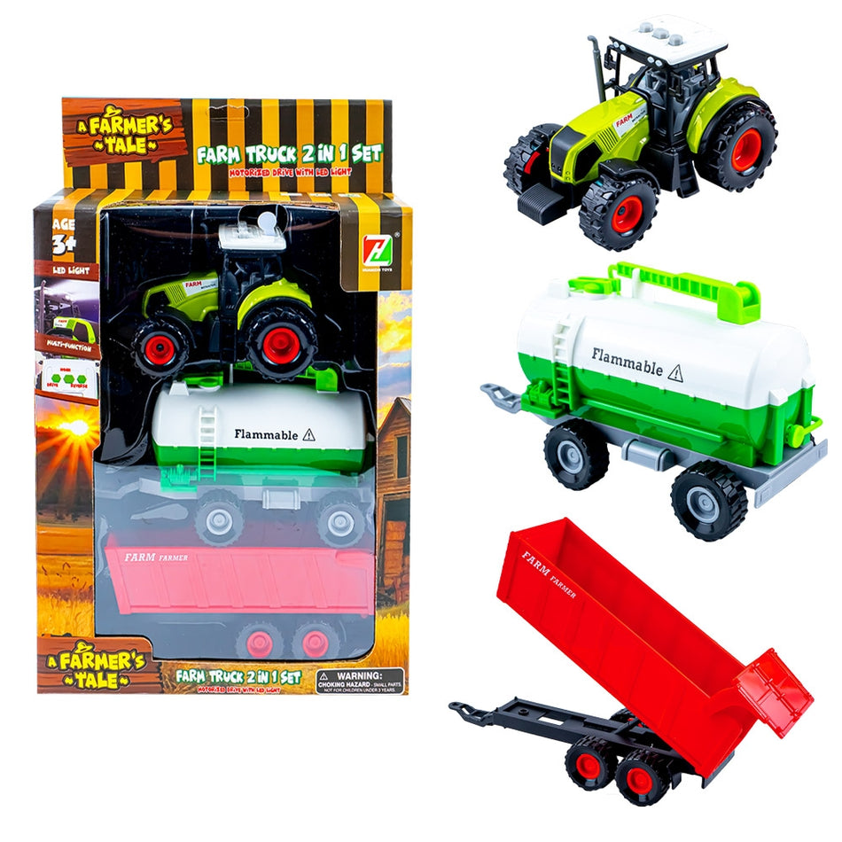 Tractor Cu Cisterna, Muzica Si Lumina
