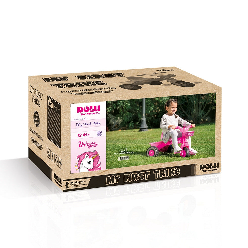 Tricicleta Cu Maner Unicorn 64x52x50cm - Dolu 2504