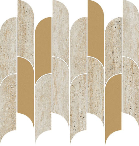 Decor Mozaic Tissue Beige 29.8x27.2