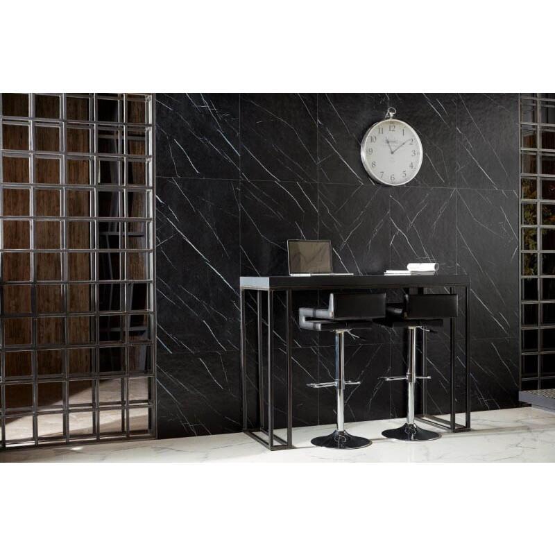 Gresie Shinestone Black Mat 79,8x79,8, 1.27mp/cut