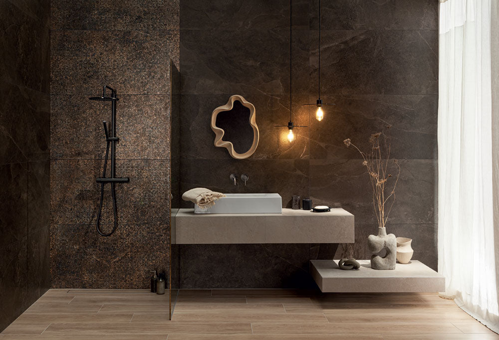 Gresie Grand Cave Brown Str 79.8x79.8 1.27mp/cut