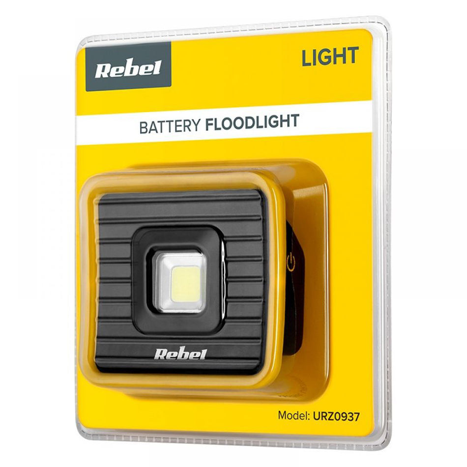 Reflector 10w Cu Acumulator 3.7v 4.5ah Rebel