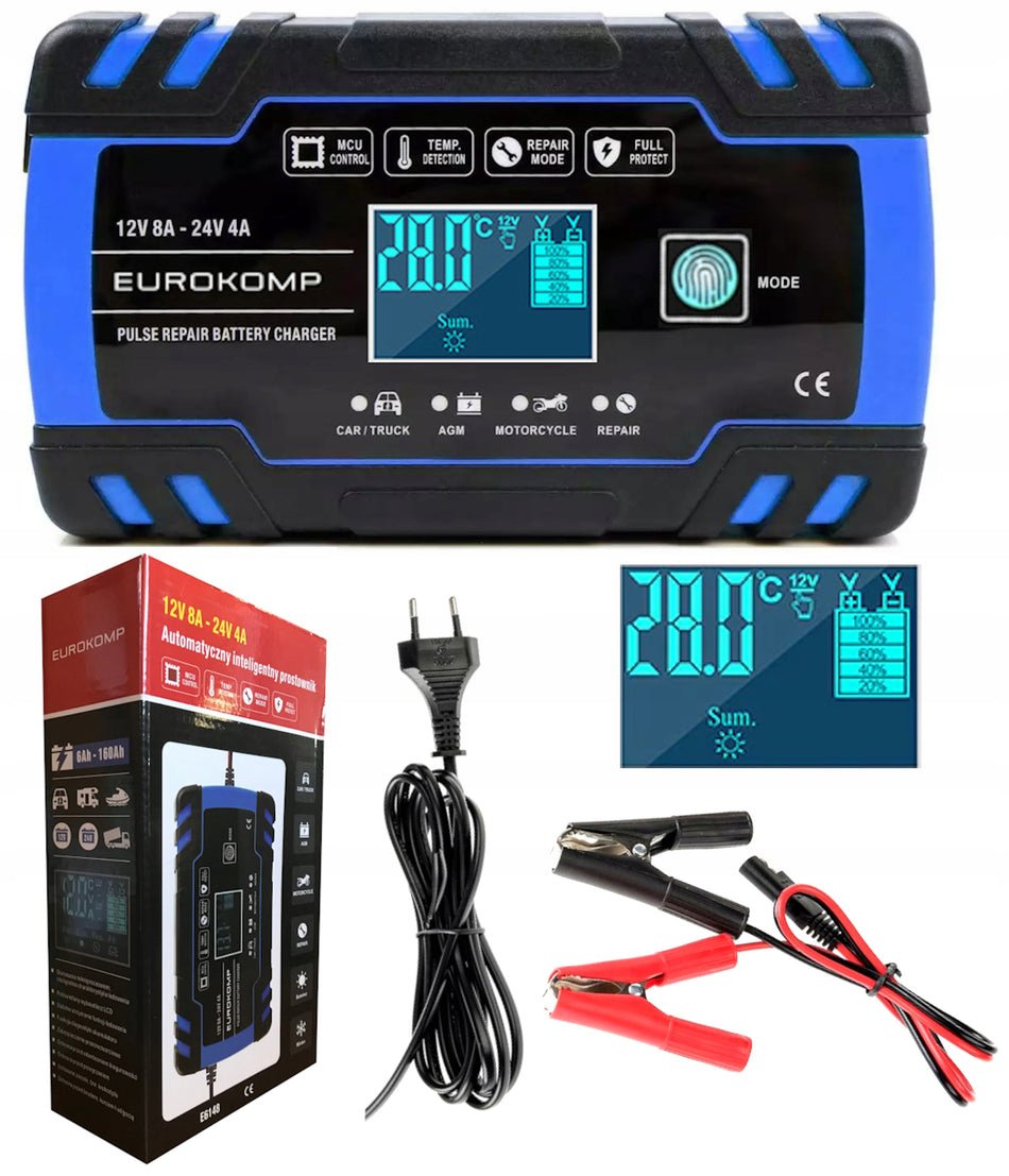 Redresor Automat 12v 8a - 24v 4a