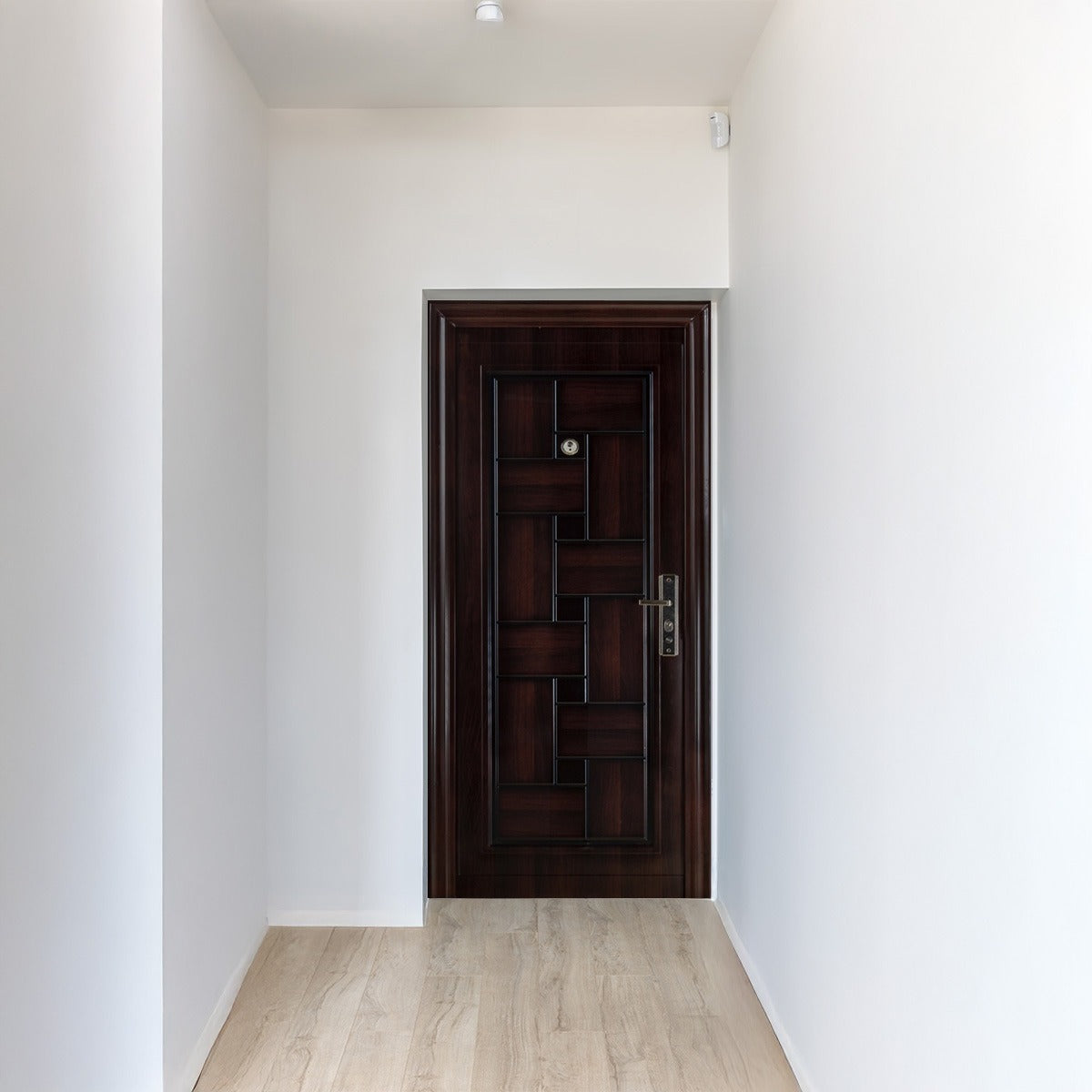 Ușă metalică intrare Elegance 7, maro, 86 x 205 cm, stânga Regata 269654