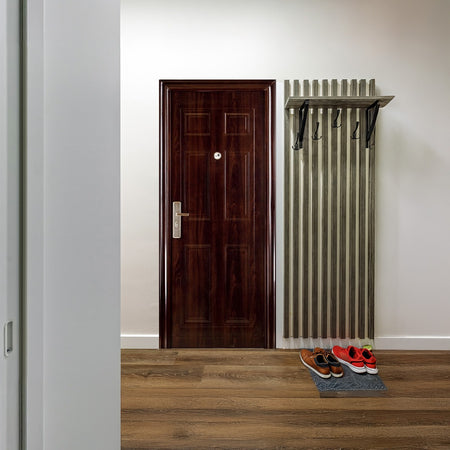 Ușă metalică intrare Elegance 9, maro, 86 x 205 cm, dreapta Regata 269653