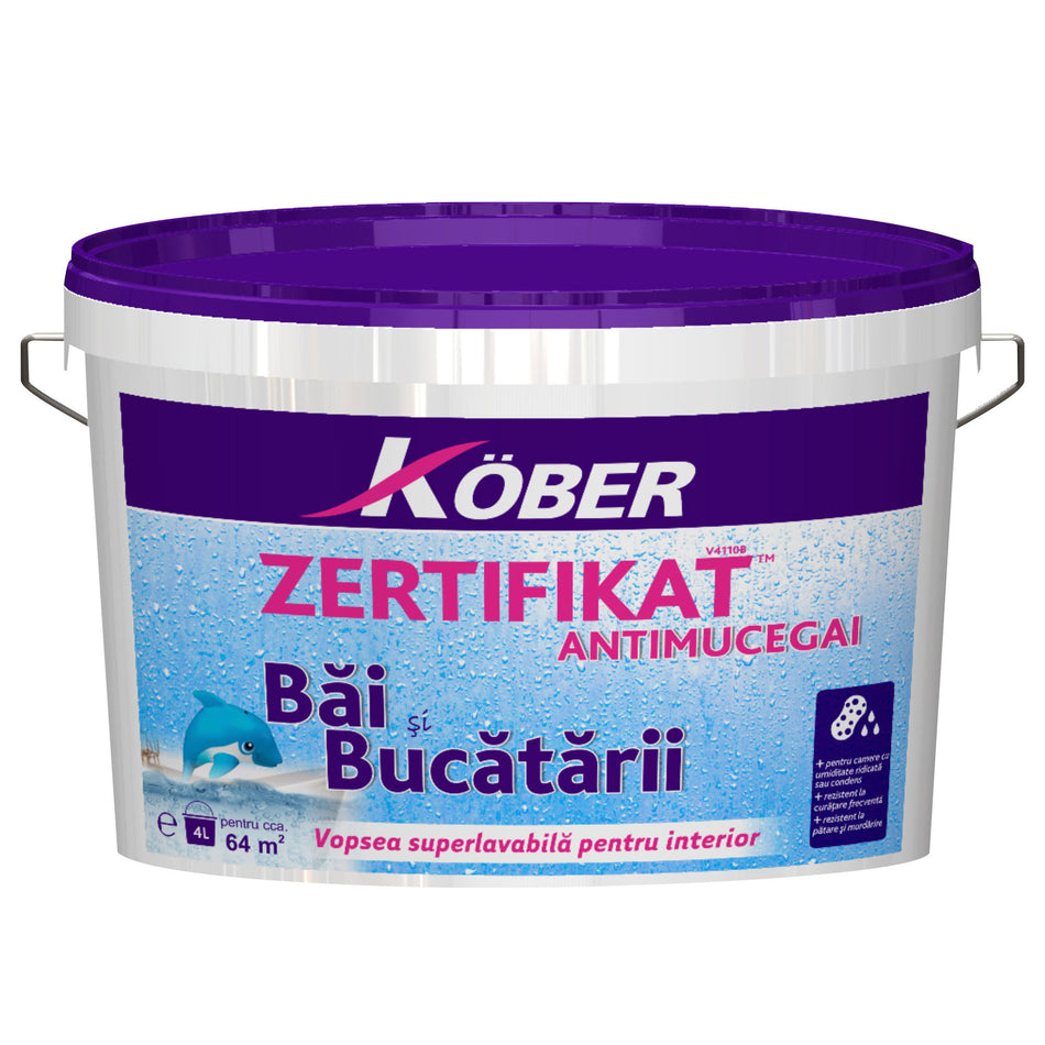 Vopsea Lavabila Zertifikat Bai