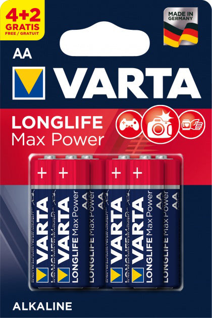 Baterie Alcalina Lr06 Max Power Varta Bl 6buc
