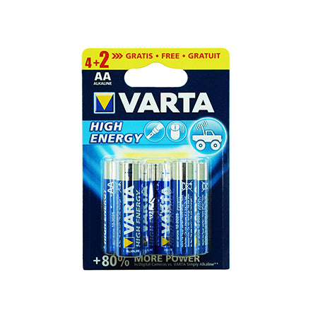 Baterie Alcalina Blister 4+2buc Varta