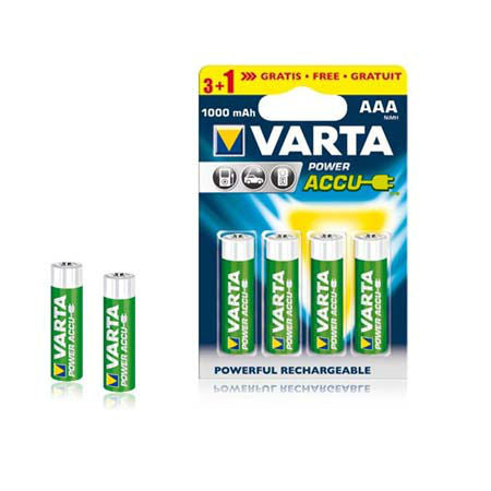 Acumulatori Aaa 1000mah Blister 4 Buc Varta