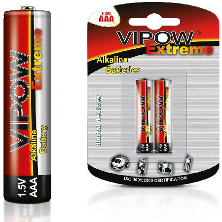 Baterie Superalcalina Vipow Extreme Blister 2 Buc