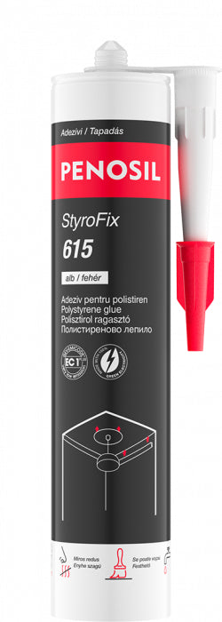 Adeziv Pentru Polistiren, 615 Alb Penosil Premium Styrofix, 280ml