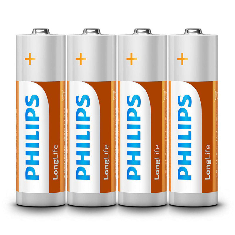 Baterie Longlife R6 Aa Blister 4 Buc Philips