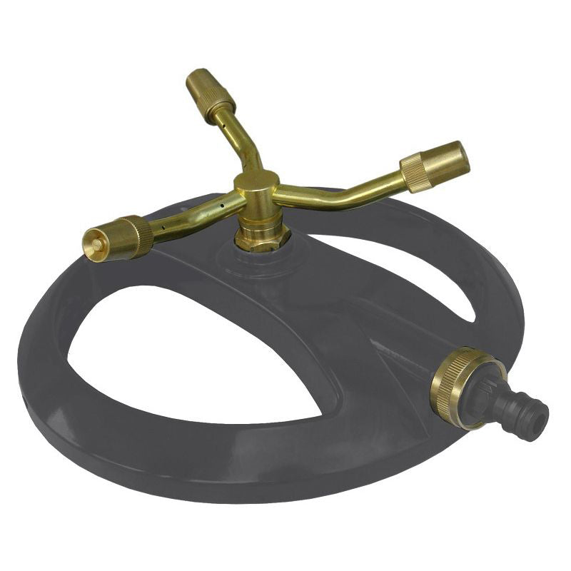 Aspersor Mobil Rotativ Triplu Cu Duze Cupru - 92m²