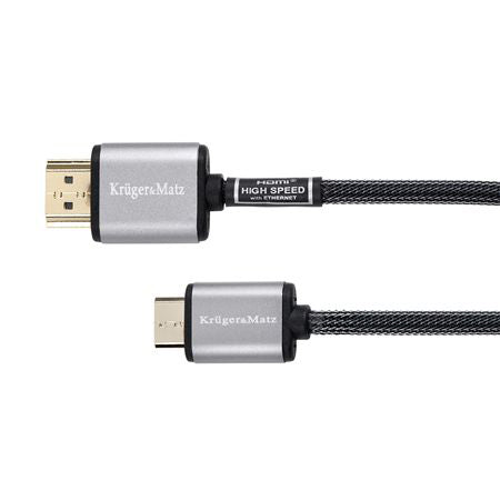 Cablu  Hdmi A-Mini Hdmi C 1.8m Kruger&Matz