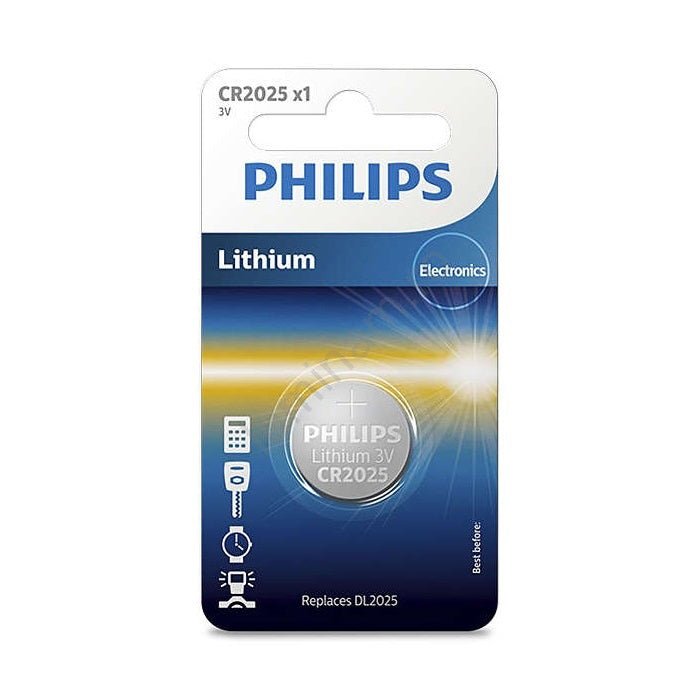 Baterie Lithium Cr2025 Blister 1 Buc Philips