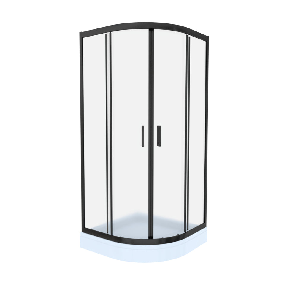 Cabina De Dus Celesta Titan, Semirotunda, 900 X 900 X 1900 Mm, Sticla