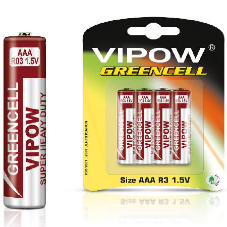 BATERIE SUPER-HEAVY-DUTY 1.5V AAA-R03