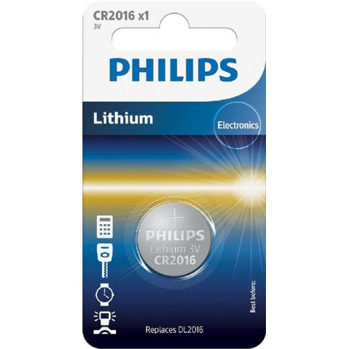 Baterie Lithium Cr2016 Blister 1 Buc Philips