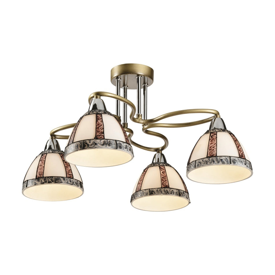 Candelabru, Klausen, Echo 4, Kl6608, Bronz, Ip 20, 4xe14