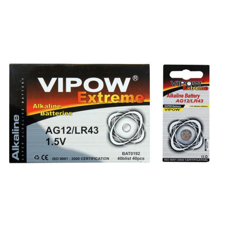 Baterie Vipow Extreme Ag12 1 Buc/Blister